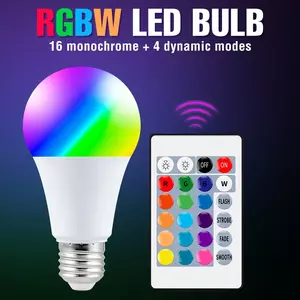 Ampoule LED 5/10/15 W à intensité variable avec télécommande