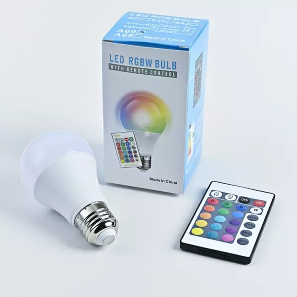 Ampoule LED 5/10/15 W à intensité variable avec télécommande