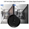 High Definition Night Vision Digital Door Viewer with Photo Recording and Built in Lithium Battery for Home Security