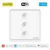 LoraTap Tuya Smart Life Roller Shutter Curtain Pushbutton Switch Remote Control via Google Assistant Alexa