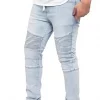 New Trendy Design Denim Pants For Men New Fashion Customized Design Breathable Men's New Casual Denim Jeans Pants