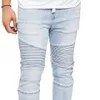 New Trendy Design Denim Pants For Men New Fashion Customized Design Breathable Men's New Casual Denim Jeans Pants