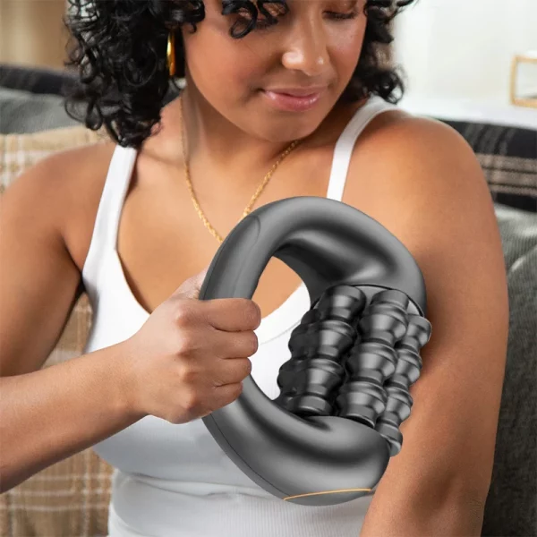 Massage Gun Deep Tissue - 3 Speed Powerful Percussion Muscle Massager, Handheld Vibrating for Full Body Relief  Head Shoulder