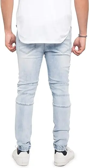 New Trendy Design Denim Pants For Men New Fashion Customized Design Breathable Men's New Casual Denim Jeans Pants