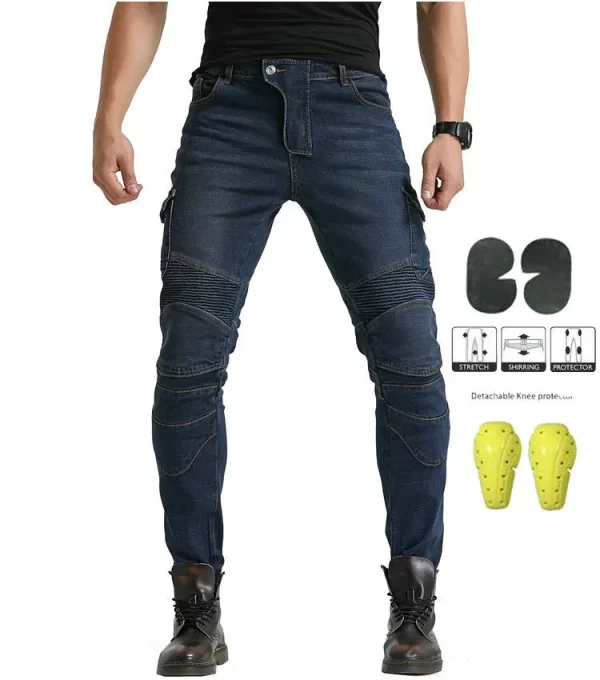H450cd9ca64f14b0f82a9e8e9e2084403v-6.webp Motorcycle Pants Moto Protection Motocross Jeans Rodilleras Moto Jeans Men Motorcycle Motocross Pants Four Seasons Breathable