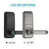 Tuya TTlock Smart Door Lock Fingerprint Door Lock Password Fingerprint IC Card Key APP Remote Unlock Eletronico Digital 도어락