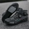 Motorcycle Boots Men Motocross Safety Protection Shoes Accessories Off-Road Racing Waterproof Anti Slip Short Boot motorcycles