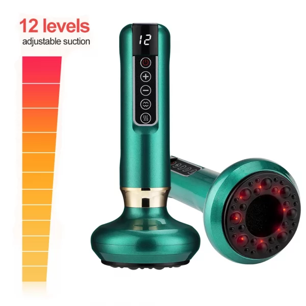 S03dbc71ab8094dc5b5ba813d5fd045e2s.webp Electric Cupping Massager Vacuum Suction Cup GuaSha Anti Cellulite Beauty Scraping Infrared Heat Therapy Slimming Massage Cans