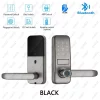 Tuya TTlock Smart Door Lock Fingerprint Door Lock Password Fingerprint IC Card Key APP Remote Unlock Eletronico Digital 도어락