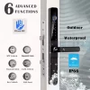 S065c28f40cd948dca0cc84363f5832dfv.webp Smart Door Lock Waterproof Aluminum Electronic Sliding Door Lock Tuya Fingerprint Biometric Password NFC Card Remote APP Control