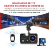 Dashcam 24H Touch Night Vision FULL HD 1080P Front And Rear Camera 4.0 Inch CAR DVR Mirror Digital Video Recorder Dvr Black Box