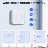 GIRIER Tuya ZigBee Human Presence Sensor Smart Motion Detector with 24GHz mmWave Radar for Home Security Supports Smart Life APP
