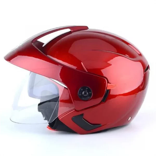 Motorcycle Helmet Open Face Dual Lens Moto Helmet Scooter Motorbike Helmet for Men Women S-XXL cascos para moto