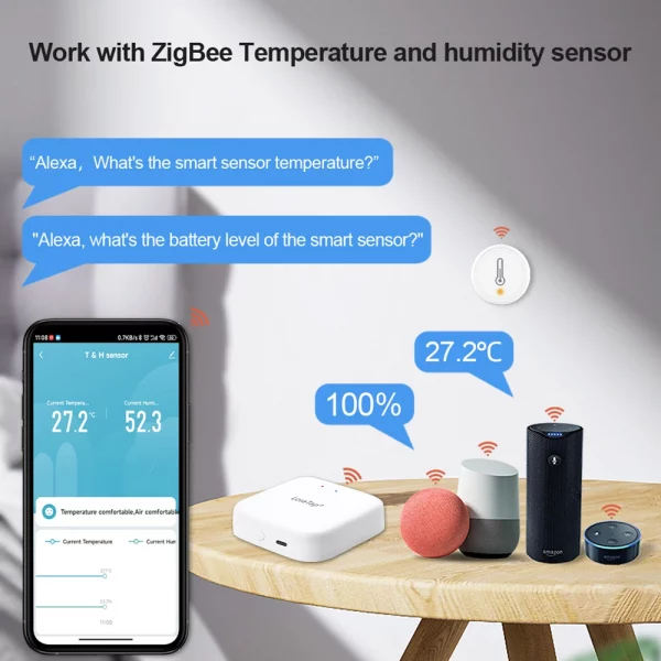 S11dea0888bd1404aa51df5a45e89b98ff.webp Tuya Smart Multi-mode ZigBee Bluetooth Wireless Gateway Hub Home Bridge App ZigBee Devices Mesh Connect Automation DIY