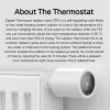 S15f248bb8cad496f81e093d040b7ace25.webp Smart Thermostat Radiator Valve TRV 5-35°C Temp Control WiFi App Alexa Voice for Home Heating Energy Saving Easy Install