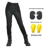 2024 New Motorcycle Jeans Women Upgrade Silicone Protector Detachable Casual Fashion Racing Road Rider Four Seasons Moto Pants