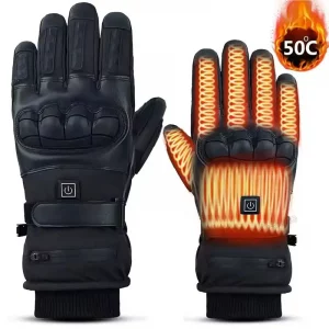 Heated Gloves Hand Warmer Electric Thermal Gloves Waterproof Snowboard Cycling Motorcycle Bicycle Ski Outdoor Winter Gloves