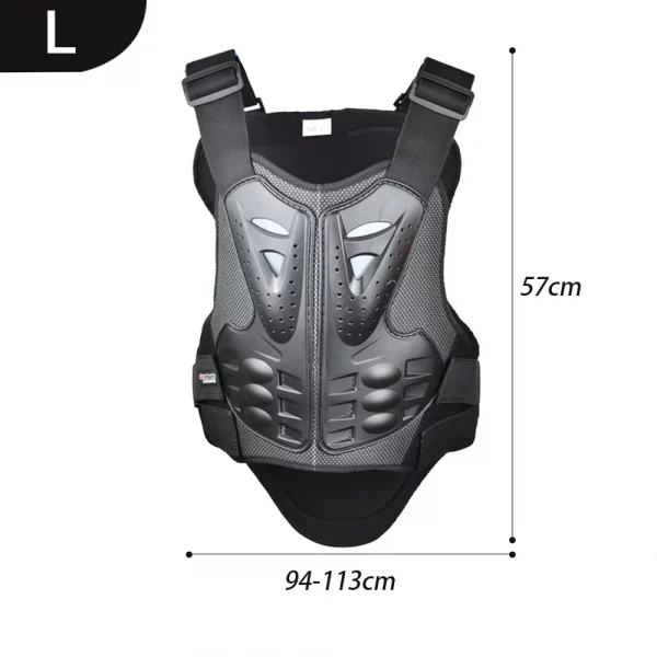 Adult Chest Back Protection Vest For Motocross Skiing Skating Outdoor Driving Motorcycle Dirt Bike Body Armor Protective Gear