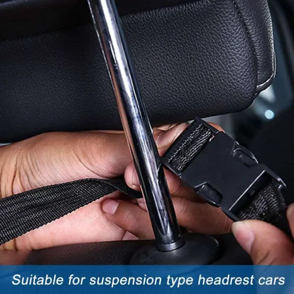 Car Trunk Organizer Adjustable Backseat Storage Bag Net High Capacity Multi-use Oxford Automobile Seat Back Organizers Universal