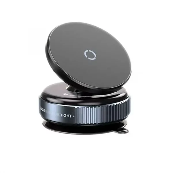 Adjustable Vacuum Magnetic Suction Cup Phone Holder, Suitable for Car/Gym/Mirror/Smooth Surfaces Hands-Free Stand, Compatible