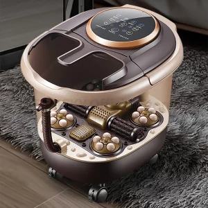 Foot Bath Artifact Footbath Household Electric Massage Heating Foot Bath Barrel with Automatic Foot Tub Foot Bath Massager