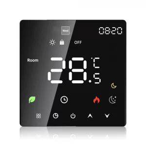 Smart Thermostat for Home Touchscreen Programmable Temperature Control IP20 Protection Auto/Manual Mode Digital Thermostat