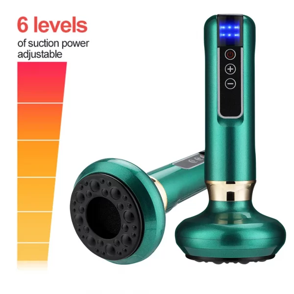 S1cde9e19f98c401f8d1249b9febadd49S.webp Electric Cupping Massager Vacuum Suction Cup GuaSha Anti Cellulite Beauty Scraping Infrared Heat Therapy Slimming Massage Cans