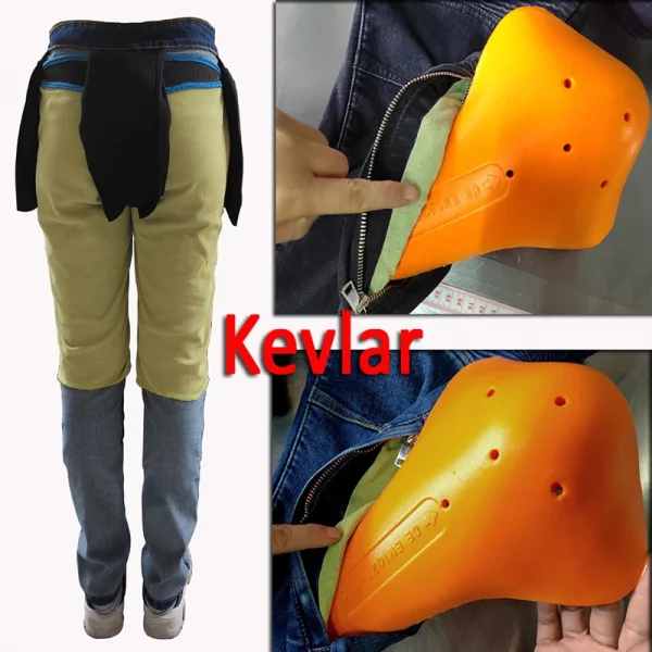 Kevlar Motorcycle Jeans Men Motocross Protective Pants Aramid Sports Racing Riding Gear Spring Autumn