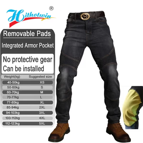 S28bf8e4ce75843ffa0c18676046c7023R-6.webp Kevlar Motorcycle Jeans Aramid Protective Trousers for Men Women Motocross Riding Pants Safety Gear