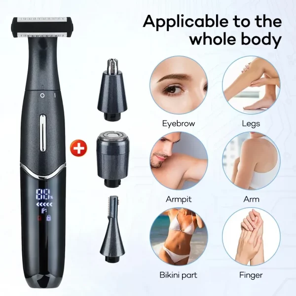S295e2c4a61144559848678975d0a21c8T.webp 6-in-1 Electric Shaver Bikini Trimmer Body Trimmer for Facial Underarm Leg Hair Removal Grooming Tool