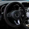 S2a1a4a0d2b894658a5aa2d250b75b703h.webp Car Steering Wheel Cover Breathable Anti Slip PU Leather Steering Covers Suitable 38cm