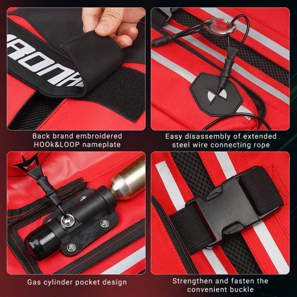 S2bb8bab8384e4152b6e77c22d63822870.webp New Motorbike Body Armor Motorcycle Air Bag Vest Motor Air-bag Vest Motocross Racing Riding Airbag System Anti-fall CE Protector