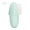 Double Sided Silicone Facial Cleansing Brush Manual Massage Facial Cleanser Brush Soft Bristles Deep Cleaning Exfoliator Tool