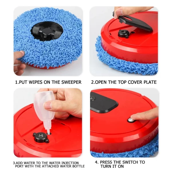 S2e09509c96c54a54bfe8b9e80ca259367.webp Smart Sweeping and Mop Robot Vacuum Cleaner Household Rechargeable Dry and Wet Home Appliance With Humidifying Spray