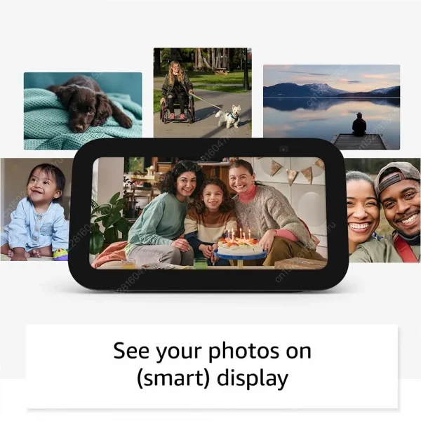 S313868b3606142da8e203030637dc324u.webp Original Show 5 3nd Gen Smart Mini Wifi Alexa Voice Assistant Home Smart Display Speaker With 2x The Bass and Clearer Sound