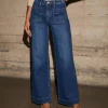 Women's New Europe and the United States High-Waisted Jeans Women's 2025 Spring Thin Wide-Leg Retro Temperament Straight Pants