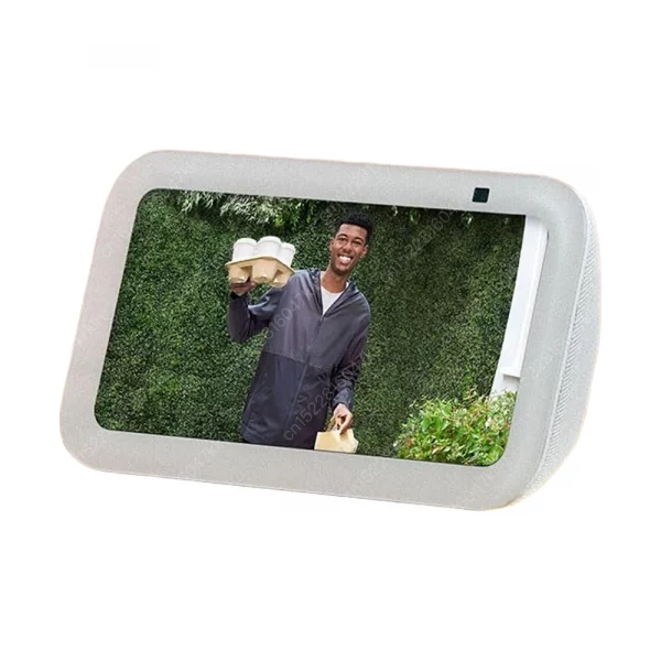 S34027f63cc3b4975943670af8da61e26e.webp Original Show 5 3nd Gen Smart Mini Wifi Alexa Voice Assistant Home Smart Display Speaker With 2x The Bass and Clearer Sound