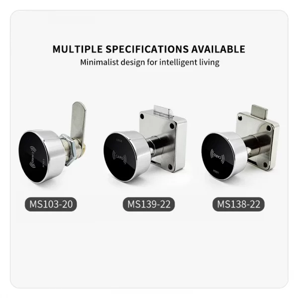 Smart Home Touch Screen Electronic Password Swipe Card Lock Gym Office Drawer Message Box File Cabinet Door Lock