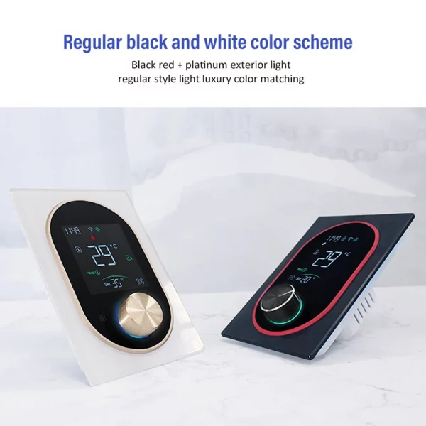 S3ddcbc41897d4c9c87c9e487f5861c7fV-1.webp Smart Thermostat for House Water Electric Heating Water Gas Boiler AC thermostat with VA Digital Touch Screen Adjustable Knob