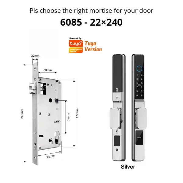S3e18eaef5f784626a2b5238367f1def8s.webp Smart Door Lock Waterproof Aluminum Electronic Sliding Door Lock Tuya Fingerprint Biometric Password NFC Card Remote APP Control