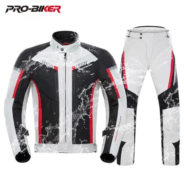 S3e3d74df94274a90b23f5cccd7c5920bf-2.webp HEROBIKER Waterproof Motorcycle Jacket Man Racing Jacket Wearable Motorcycle Pants Moto Clothing With EVA Protection