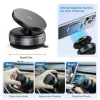 360° Adjustable Vacuum Magnetic Suction Cup Mobile Phone Holder Suitable for Car/Gym/Mirror/Smooth Surface Hands-free Suction