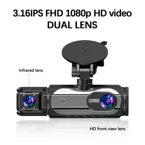Dash Cam For Cars FHD1080P Driving Recorder Car Camera DVR Night Vision Video Recorder Built-In Wi-Fi Tachograph Auto Parts
