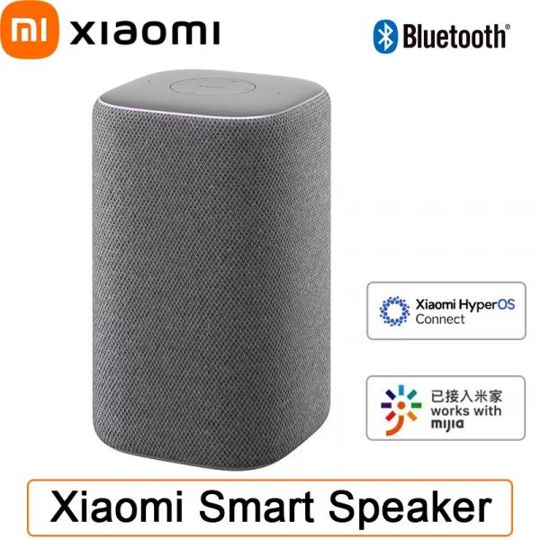 Xiaomi Smart Speaker Bluetooth 5.3 AI Super Xiaoai Intelligence Sound Voice Control Mesh2.0 Wi-Fi 2.4GHz/5GHz with Mi Home APP