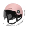 Motorcycle Helmet for Men Women Classic Retro Scooter Vintage Half Helmet Ultralight Cycling MTB Bike Bicycle Motorcycle Helmets