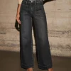 Women's New Europe and the United States High-Waisted Jeans Women's 2025 Spring Thin Wide-Leg Retro Temperament Straight Pants