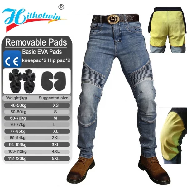 S457f28c08bbf45e0b97fe2fc767aa7cb0-6.webp Kevlar Motorcycle Jeans Aramid Protective Trousers for Men Women Motocross Riding Pants Safety Gear
