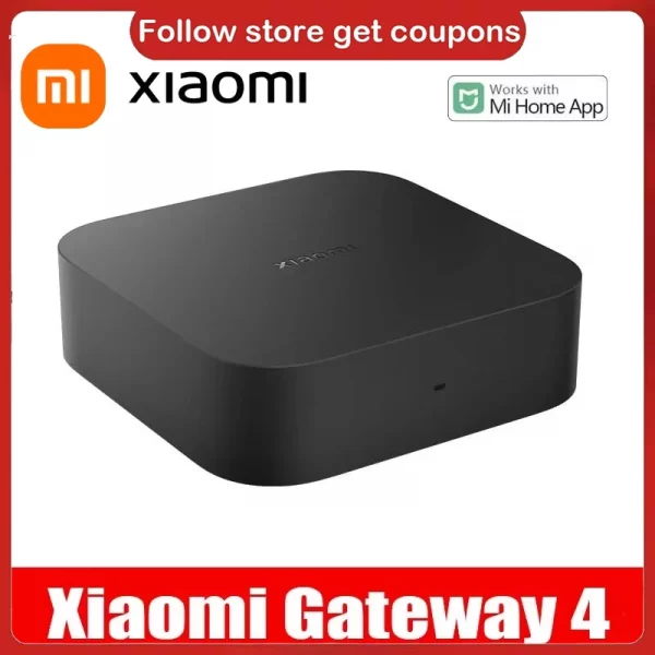Xiaomi Smart Central Hub Mijia Gateway 4 WIFI Bluetooth Mesh Hub 5GHz 10/100Mbps Smart Home Work With Mi Home APP