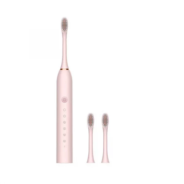 Sonic Electric Toothbrush 3 Brush Heads for Adults IPX7 Waterproof DuPont Brush Head USB Rechargeable High Frequency Cleaning