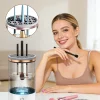 Makeup Brush Cleaner Machine USB Powered Electric Make-Up Brush Cleaner Dryer Dust-Proof for All Size Beauty Makeup Brushes Set